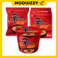 [★ Nongshim ★]  * Ready to stock * Shin Ramen The Red 125g(1ea), Bundle(4ea=500g), Big Cup 117g / Ko