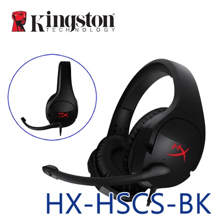 KingSton 金士頓HyperX Cloud Stinger 電競耳機( HX-HSCS-BK ) - 商品