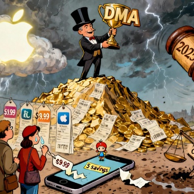 苹果研究显示欧盟DMA未能降低应用价格 全球法律战持续升级