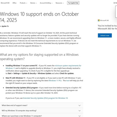 Pengakhiran Sokongan Windows 10 Mencetuskan Debat Keselamatan dan Penyelesaian Kreatif
