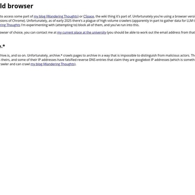 Pemilik Website Blokir Crawler Browser Lama untuk Melawan Lonjakan Penambangan Data LLM