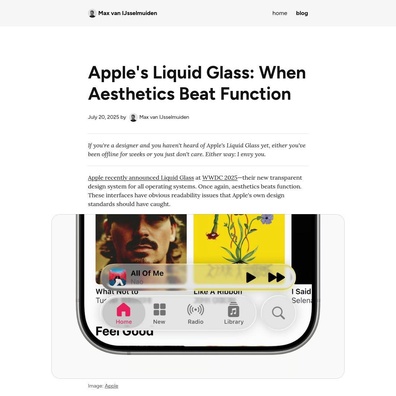 Beta iOS 26 Apple Memicu Kontroversi Karena Masalah Desain Liquid Glass