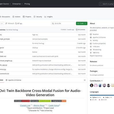โมเดล AI ชื่อ Ovi ก่อให้เกิดการถกเถียงเกี่ยวกับอนาคตของภาพยนตร์และการแข่งขันแบบโอเพนซอร์ส