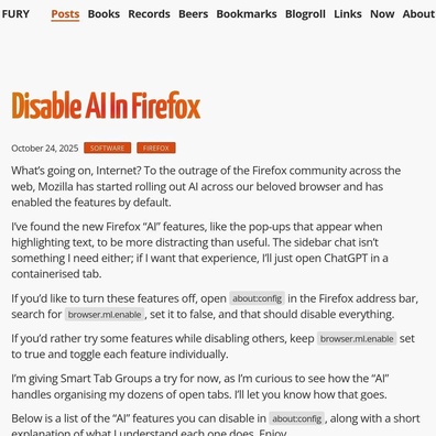 Dorongan AI Firefox Picu Kemarahan Pengguna dan Kekhawatiran Privasi