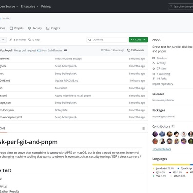 ปัญหาประสิทธิภาพระบบไฟล์ macOS ส่งผลกระทบต่อนักพัฒนาที่ใช้ Git และ Package Manager