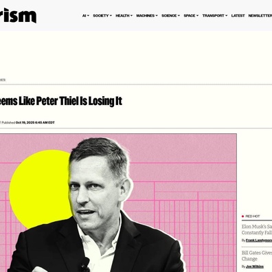 Komunitas Teknologi Debat Kondisi Mental Peter Thiel di Tengah Obsesi Antikristus