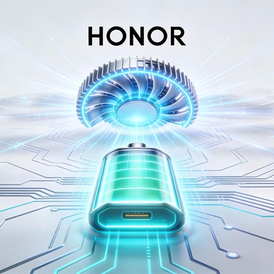 Honor Win Renders Leak, Showcasing Unique Active Cooling Fan and Massive 10,000mAh Battery