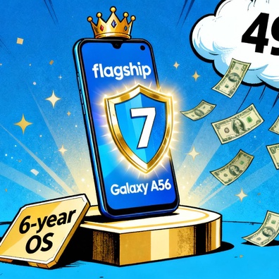 Samsung ขยายระยะเวลาการสนับสนุนซอฟต์แวร์ Galaxy A56 ไปจนถึงปี 2032 เสริมความคุ้มค่าให้กลุ่มสมาร์ทโฟนระดับกลาง