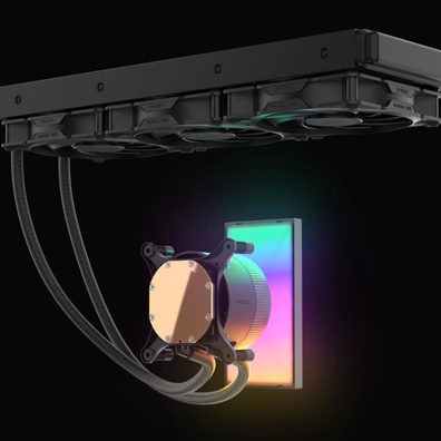 Antec Unveils Vortex View AIO Cooler with 360-Degree Rotating 5-inch Display