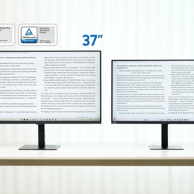 Samsung เปิดตัวจอมอนิเตอร์ ViewFinity S8 ขนาด 37 นิ้ว พร้อม USB-C 90W และรุ่นเกมมิ่ง