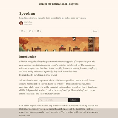 นักเรียน "Speedrun" ระบบการศึกษาเพื่อจบการศึกษาเร็ว จุดประกายการถ่ายเทเรื่องการเพิ่มประสิทธิภาพทางวิชาการ เทียบกับประสบการณ์ชีวิต