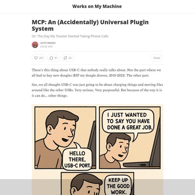 MCP Protocol Sparks Debate Over Trust, Simplicity, and Universal Plugin Potential
