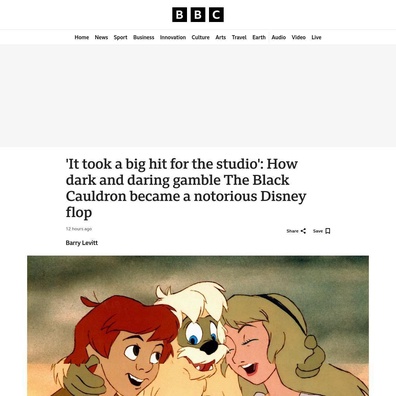 Disney's The Black Cauldron: Komunitas Teknologi Meninjau Kembali Film Animasi yang Hampir Membunuh Animasi Disney