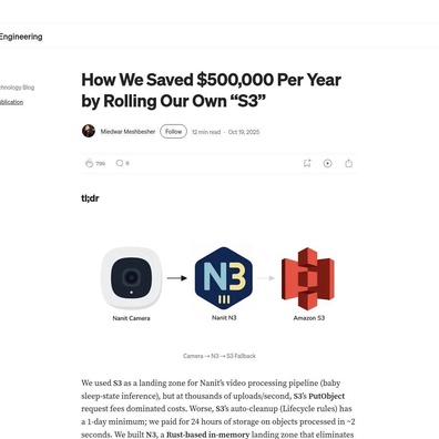 Kos Tersembunyi "Membina S3 Sendiri": Bila Penyimpanan Awan Menjadi Terlalu Mahal