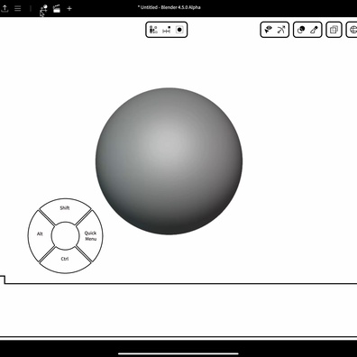 Blender เวอร์ชัน iPad ยังคงต้องใช้คีย์บอร์ดและเมาส์แม้จะสัญญาว่าจะมีอินเทอร์เฟซสัมผัส