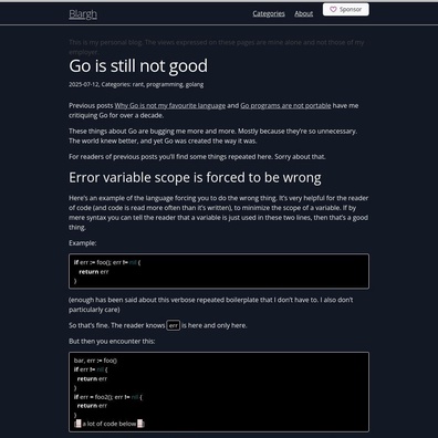 ภาษา Go Programming Language เผชิญกับคำวิจารณ์ใหม่เกี่ยวกับข้อบกพร่องในการออกแบบพื้นฐาน