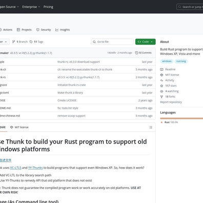 Developer Rust Mendorong Batas dengan Dukungan Windows Lawas dan Proyek Komputasi Retro