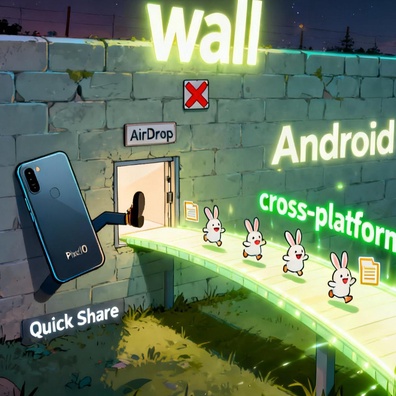 Google ทลายกำแพง AirDrop ของ Apple เปิดใช้งานการแชร์ไฟล์ข้ามแพลตฟอร์ม