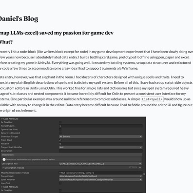 Nhà Phát Triển Game Sử Dụng AI Để Chuyển Đổi Dữ Liệu Excel Thành Code, Khơi Mào Cuộc Thảo Luận Về Các Giải Pháp Thay Thế Cho Quy Trình Unity