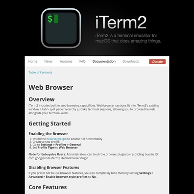 iTerm2 Menambahkan Fitur Web Browser Bawaan, Memicu Reaksi Beragam dari Komunitas