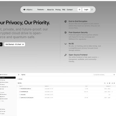 Ellipticc Cloud Drive Đối Mặt với Sự Giám Sát về Tuyên Bố Bảo Mật và Tình Trạng Mã Nguồn Mở