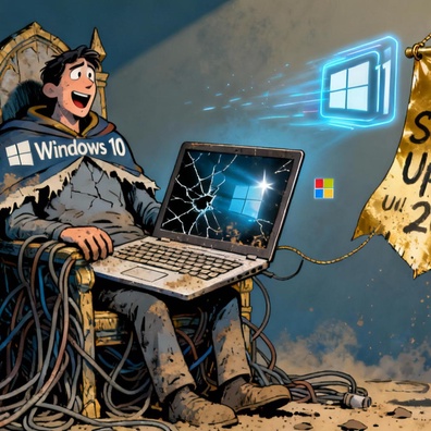 Microsoft โยนชีพจักรให้ Windows 10: อัปเดตความปลอดภัยฟรีพร้อมให้ใช้จนถึงปี 2026