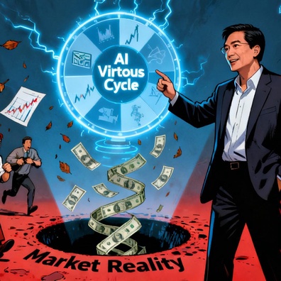 การถกเถียงเรื่องฟองสบู่ AI ลุกโชนอีกครั้ง หลัง CEO Nvidia ปัดความกังวล ท่ามกลางการเทขายหุ้นเทคทั่วโลก