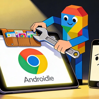 Google Chrome บน Android ได้รับแถบบุ๊กมาร์กสไตล์เดสก์ท็อปสำหรับแท็บเล็ต