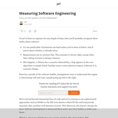 Riset Menunjukkan Metrik Developer Individual Menyesatkan Karena Variabilitas Tinggi