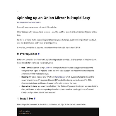 Vượt Xa Những Điều Cơ Bản: Cộng Đồng Lên Tiếng Về Thiết Lập và Bảo Mật Dịch Vụ Onion