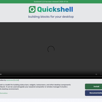 Quickshell Gains Traction as QML-Based Desktop Toolkit with Paid Windows/macOS Plans