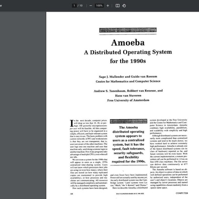 เหตุใดวิสัยทัศน์ระบบปฏิบัติการแบบกระจายของ Amoeba จึงล้มเหลว ขณะที่ Linux พิชิตโลก