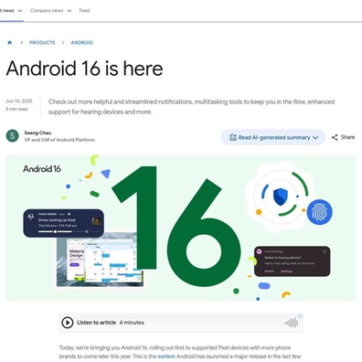 Android 16 Sparks Heated Debate Over UI Changes and Platform Lock-in Concerns