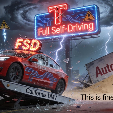 California DMV Rules Tesla's "Autopilot" Marketing Misleading, Threatens Sales License Suspension