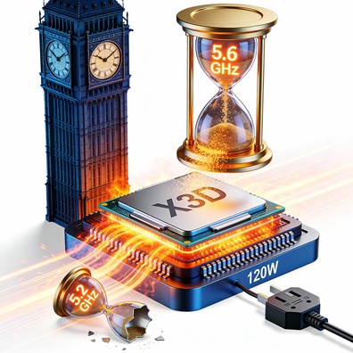 Kebocoran AMD Ryzen 7 9850X3D Konfirmasi TDP 120W dan Boost Clock Lebih Tinggi 5,6 GHz