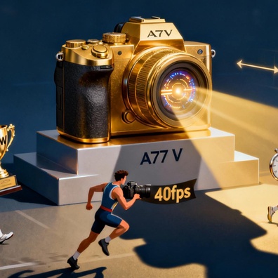 Sony A7 V Meluncur dengan Sensor Stacked, Pemotretan Senyap, dan Video 4K 120p