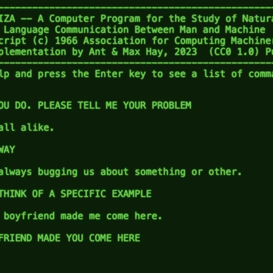 Chatbot ELIZA Cổ điển Được Tái tạo bằng C++: Cộng đồng Suy ngẫm về Sự Lừa dối Sớm nhất của AI