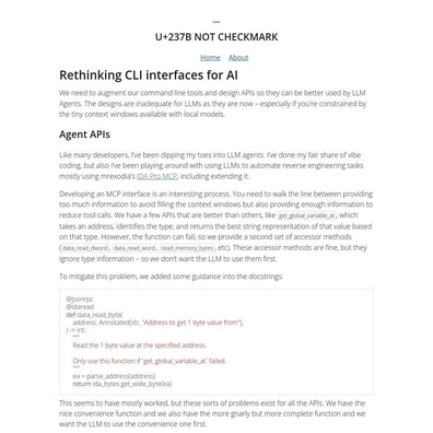 開發者創建 AI 友善命令列工具,解決代理程式混亂問題並減少 Token 使用量