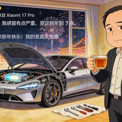 Lei Jun เลื่อนสตรีมถอดประกอบ Xiaomi Yu7 สด เนื่องด้วยอาการป่วย