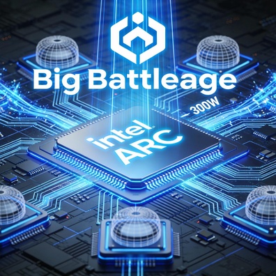 Intel Arc B770 "Big Battlemage" GPU 規格外洩บน GitHub: 32 Xe2 Cores, 16GB VRAM, TDP 300W
