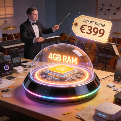 Athom Gandakan RAM di Hub Pintar Homey Pro (2026), Pertahankan Harga di €399