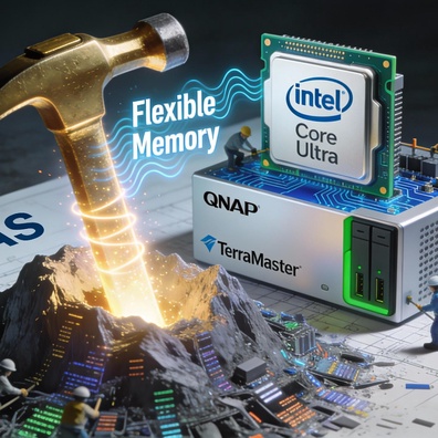 Intel Bets on AI NAS as the 'Shovel Seller' for the Next Data Gold Rush