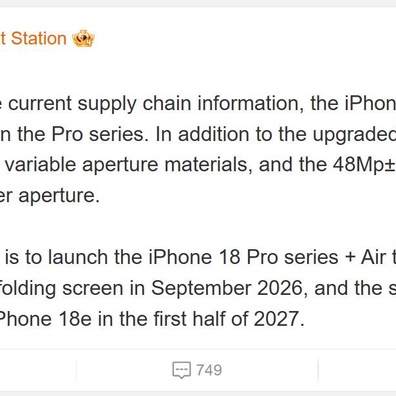 iPhone 18 Pro Dikabarkan Akan Miliki Kontrol Setara DSLR Berkat Kamera dengan Apertur Variabel