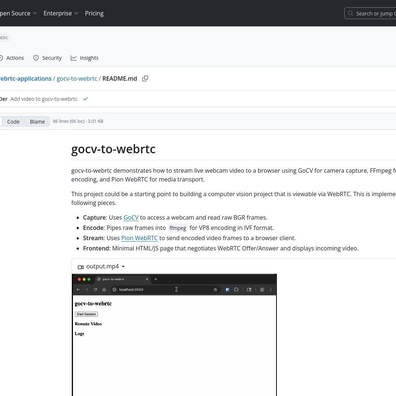 Developer Mengeksplorasi Integrasi Computer Vision dengan Streaming WebRTC Menggunakan GoCV dan FFmpeg