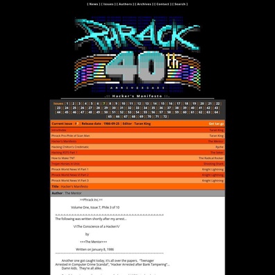 Manifesto Peretas pada Usia 39 Tahun: Bagaimana Teriakan Perjuangan Digital Satu Generasi Bergema hingga Kini