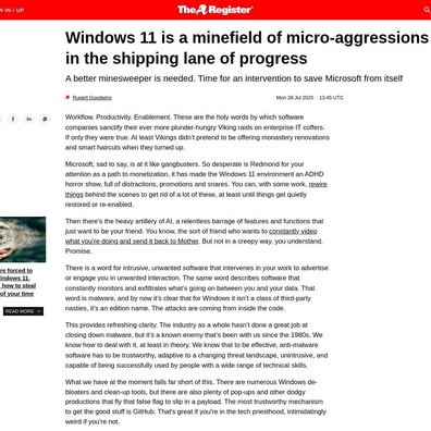Windows 11 LTSC Nổi Lên Như Giải Pháp Hàng Đầu Để Chống Lại Quảng Cáo Tích Hợp và Bloatware Của Microsoft