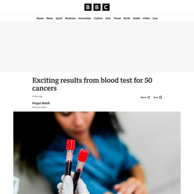 Ujian Darah Baru Untuk Kanser Menunjukkan Harapan Tetapi Pakar Menyeru Berhati-hati Terhadap Positif Palsu