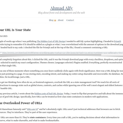 URL sebagai Wadah State: Alat Kuat Web yang Terabaikan