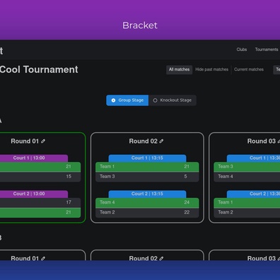 開源賽事管理軟件 "Bracket" 獲得關注,用户請求新功能