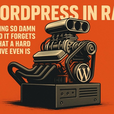 วิธีรัน WordPress จาก RAM โดยสมบูรณ์ ก่อให้เกิดการถกเถียงเรื่องประสิทธิภาพและความปลอดภัย